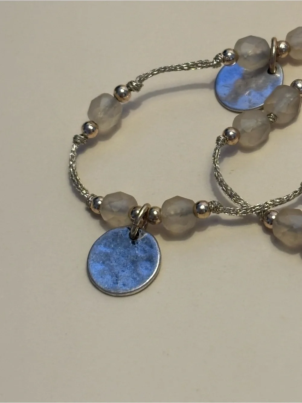 J.Jill Gold-Tone Layered Coin Station Necklace 18”-22”+2”